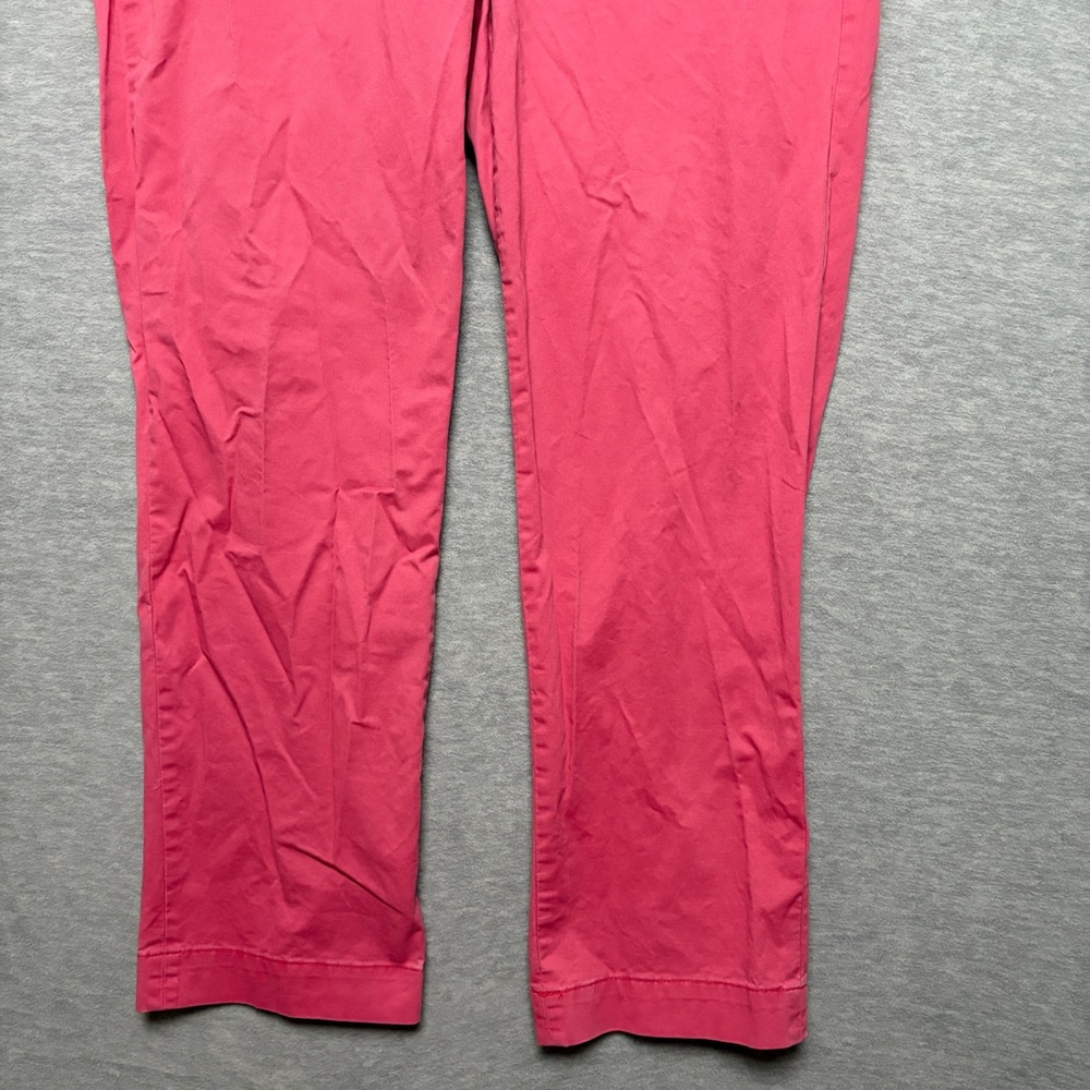 Polo Ralph Lauren Red/Pink Preppy Chino Pants Stretch Straight‎ Fit  Mens 38X32 - Picture 3 of 8